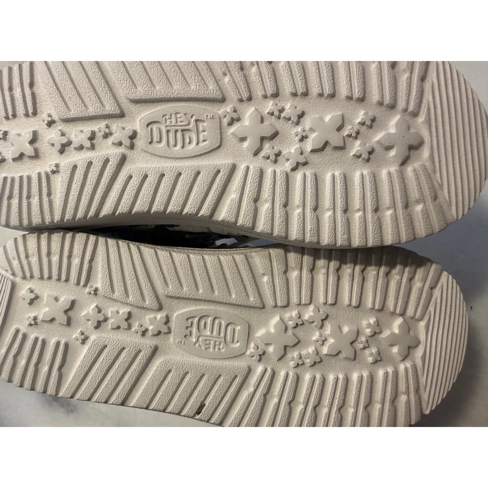 Hey Dude Wally Y Mickey Mouse Kids C13 Grey Multi Disney Slip On Loafers 44952